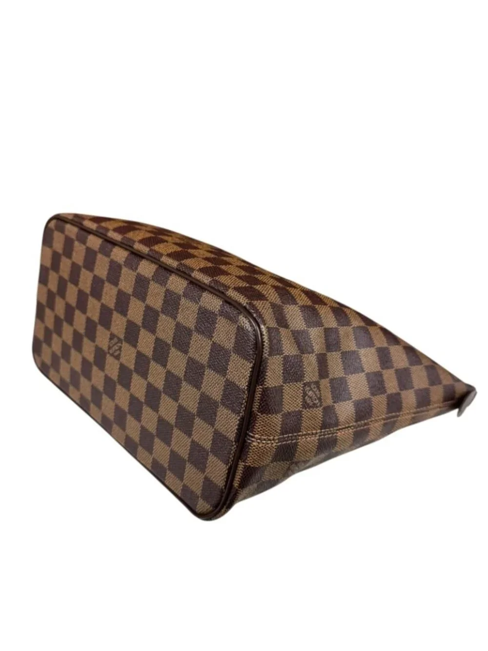 Louis Vuitton Saleya PM Damier Handbag Canvas Brown